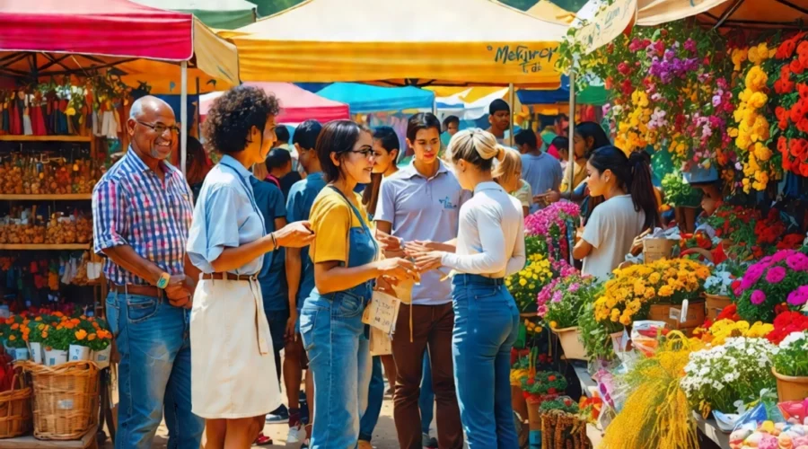Marktplatz: Die ultimative Plattform für lokalen Handel und Werbung.