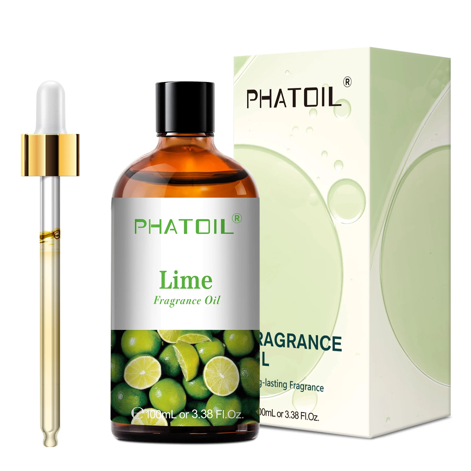 Limonen-Duftöl mit Verpackung und Pipette