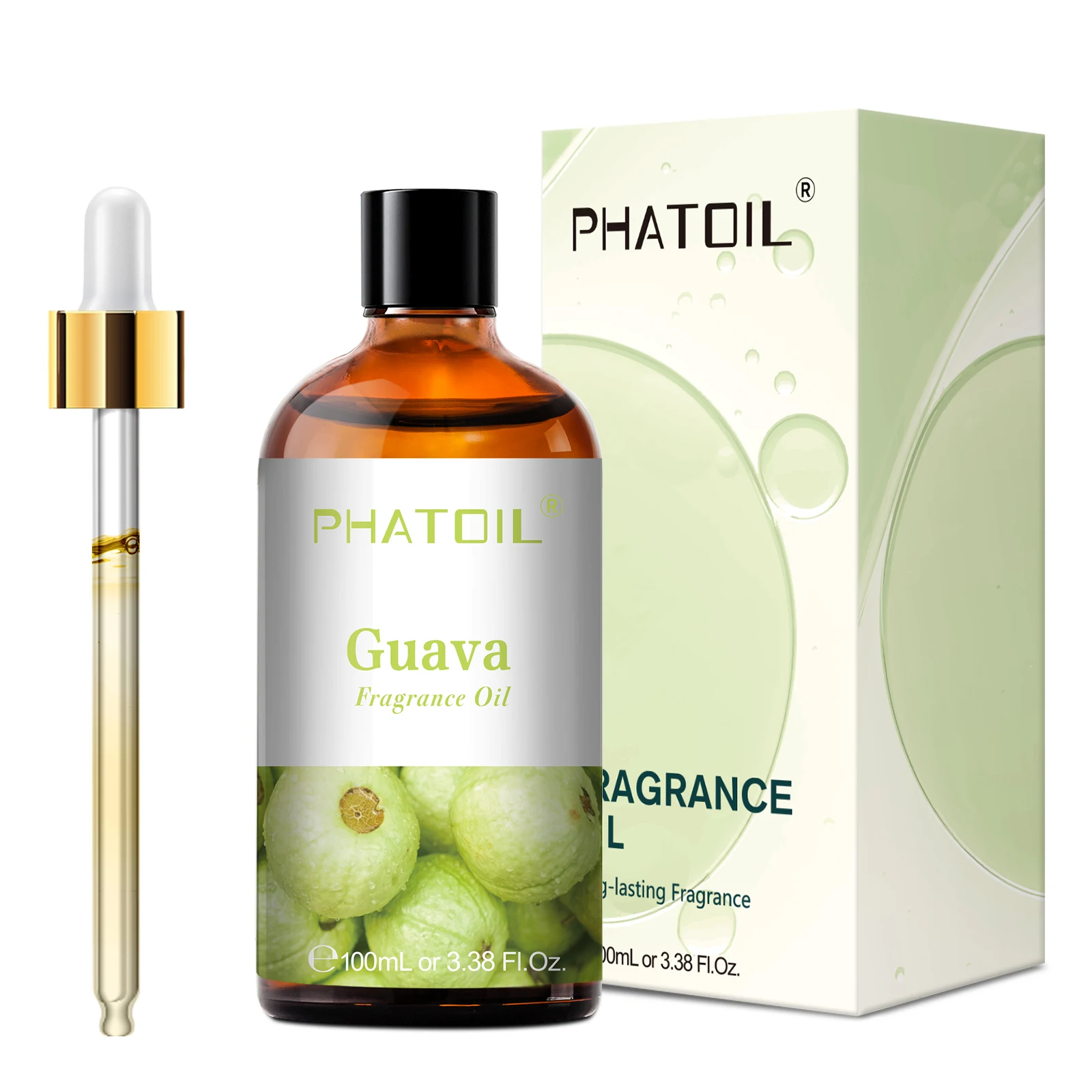 Guava Duftöl Flasche und Verpackung