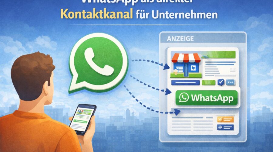 WhatsApp als direkter Kontaktkanal für Unternehmen?
