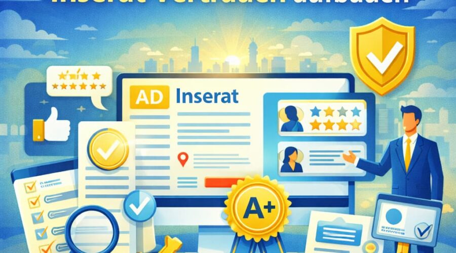 Wie Unternehmen mit einem Inserat Vertrauen aufbauen?