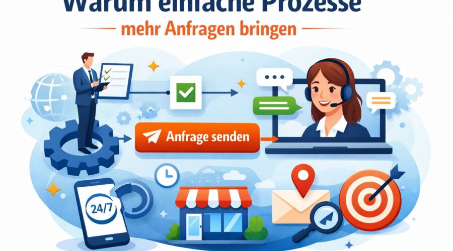 Warum einfache Prozesse mehr Anfragen bringen?