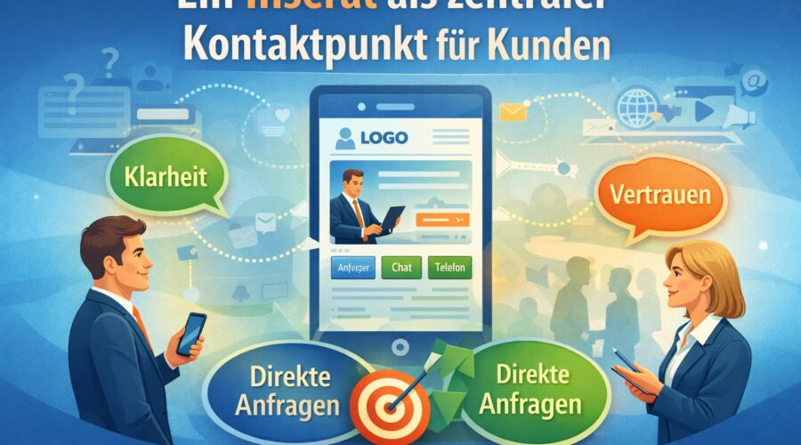 Ein Inserat als zentraler Kontaktpunkt für Kunden?