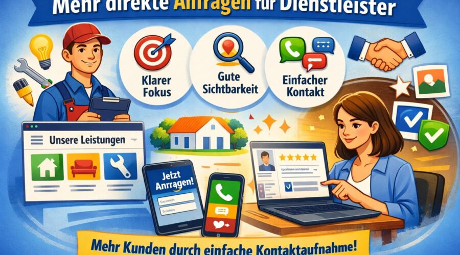 Wie Dienstleister mehr direkte Anfragen erhalten?