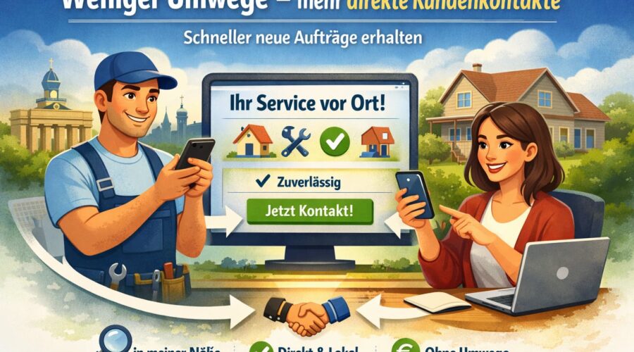 Weniger Umwege – mehr direkte Kundenkontakte.