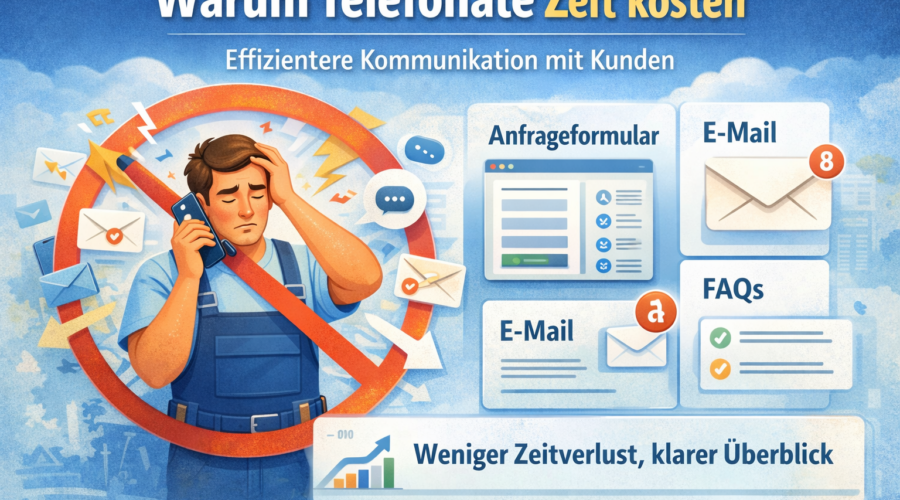 Warum Telefonate Zeit kosten?