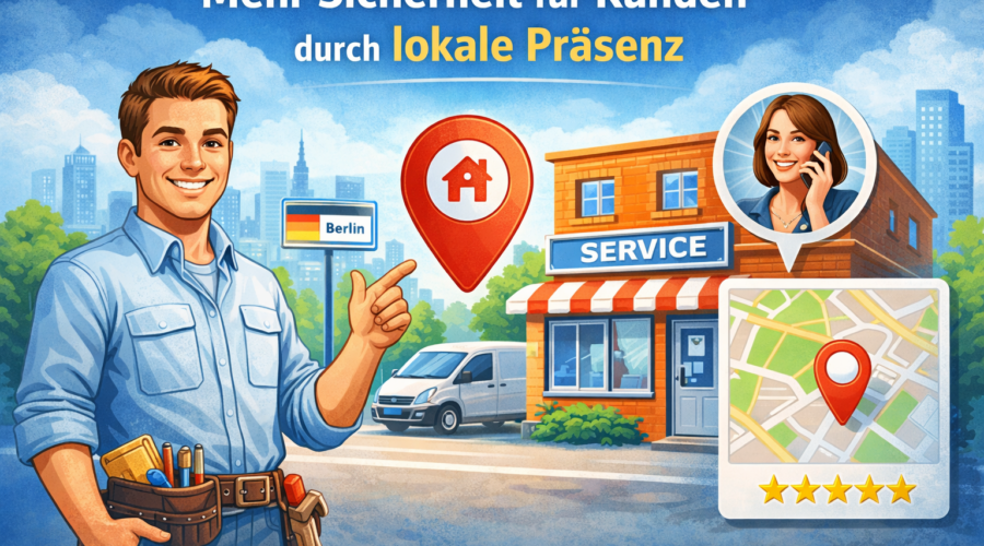 Lokale Präsenz schafft Sicherheit.