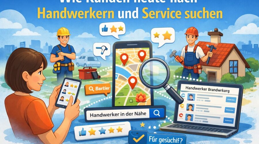 Wie Kunden heute nach Handwerkern und Service suchen?