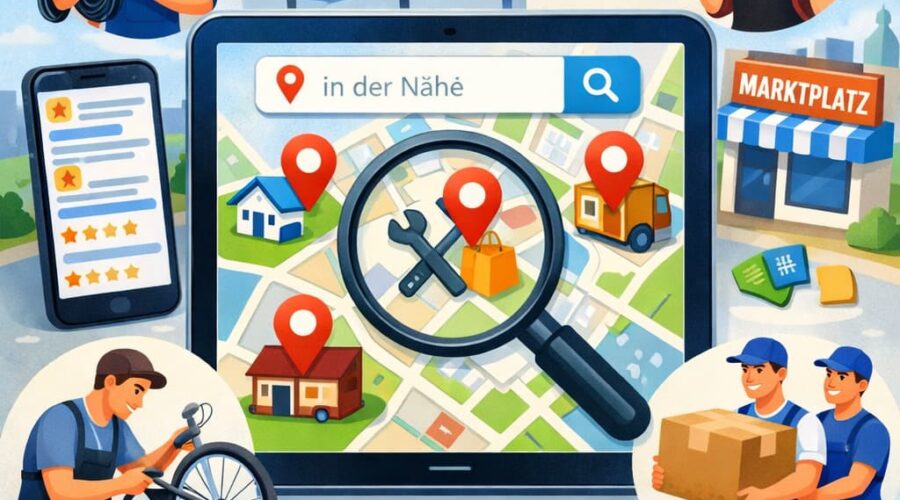 Regionale Auffindbarkeit ohne eigene Website?