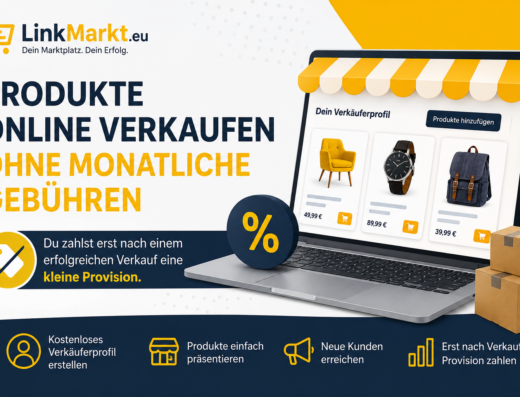 Produkte online verkaufen – ohne monatliche Gebühren!