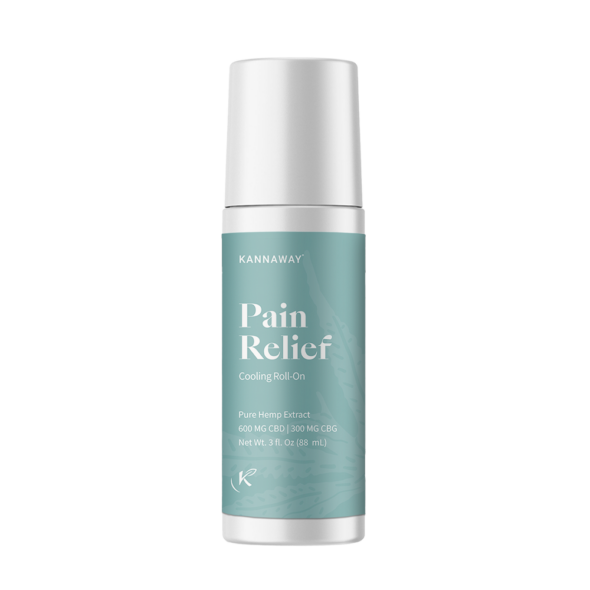 Pain Relief Cooling Roll-On 600 mg CBD + 300 mg CBG – Kühlender Roll-On für Muskeln und Gelenke