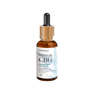 Premium CBG Öl mit 500 mg CBG und 200 mg CBD in der Flasche