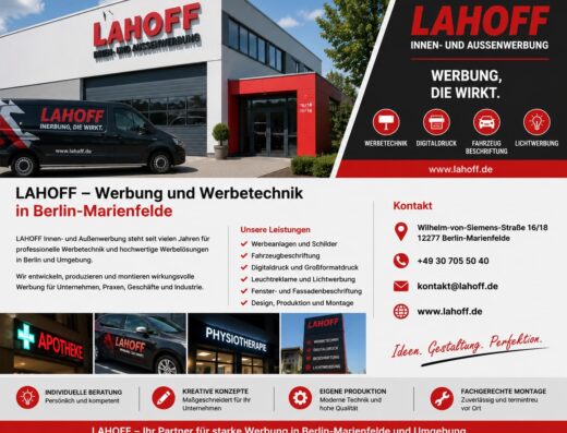 LAHOFF – Werbung und Werbetechnik in Berlin-Marienfelde