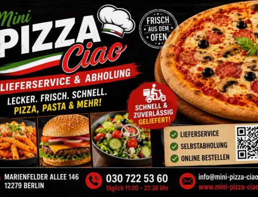 Mini Pizza Ciao – Pizza und Lieferservice in Berlin-Marienfelde