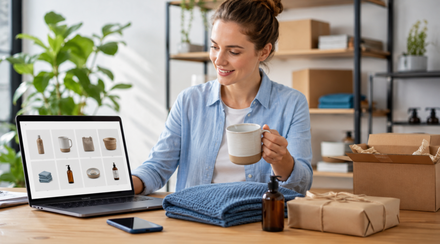 Produkte online verkaufen: So starten Sie erfolgreich im Onlinehandel.