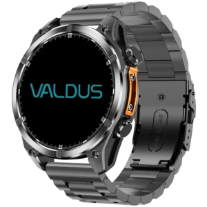 VALDUS VD40 Pro Smartwatch mit AMOLED-Display, Herzfrequenz- und Schlafüberwachung, SOS & 3 ATM