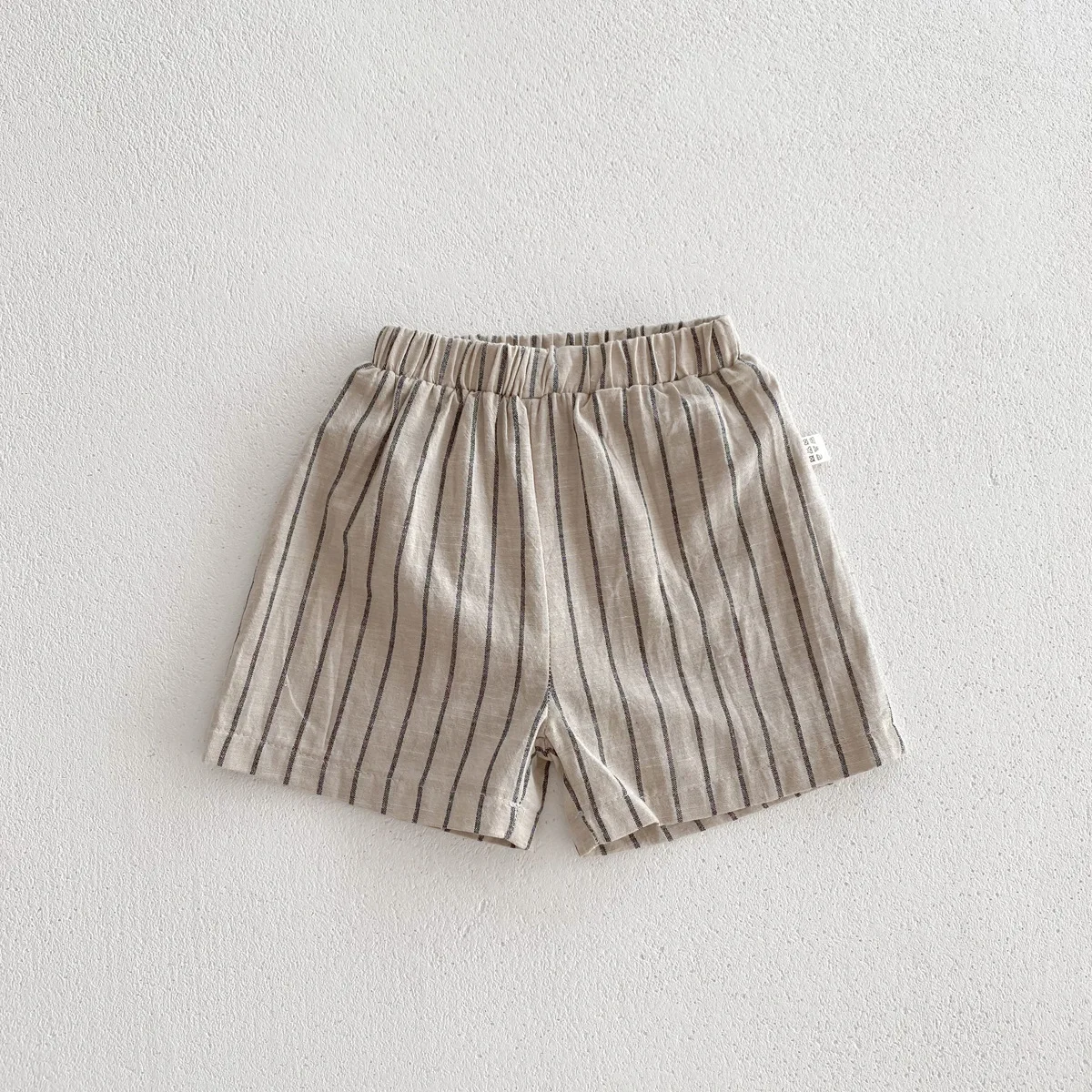 MILANCEL Jungen Sommer-Set 2-teilig – Gestreiftes Kurzarm-Shirt & Shorts - obrazek 5