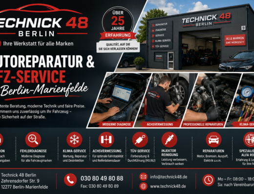 Technick 48 Berlin – Autoreparatur & Kfz-Service in Berlin-Marienfelde