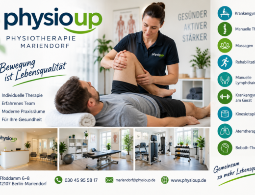 physioup Mariendorf – Physiotherapie & Rehabilitation in Berlin