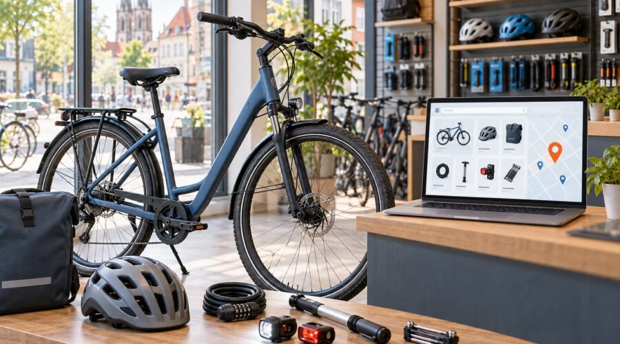 Fahrräder und Fahrradzubehör online verkaufen: Mit linkmarkt.eu mehr lokale Kunden erreichen.
