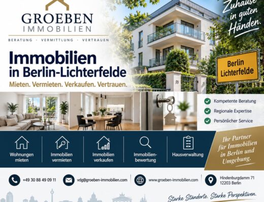 Groeben Immobilien – Immobilien mieten & vermieten in Berlin-Lichterfelde