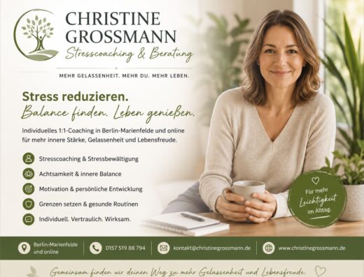 Christine Großmann – Stresscoaching & Beratung in Berlin-Marienfelde