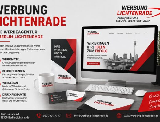 Werbung Lichtenrade – Werbeagentur & Geschäftsdienstleistungen in Berlin-Lichtenrade