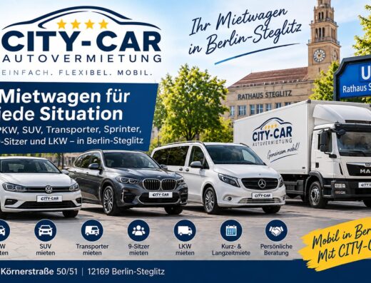 CITY-CAR Autovermietung – Mietwagen & Transporter in Berlin-Steglitz