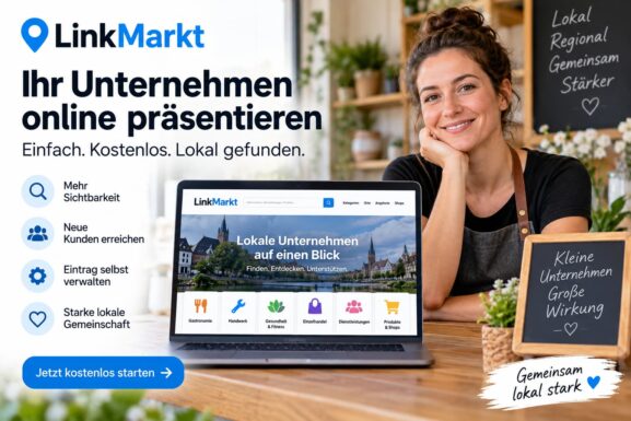 Unternehmen kostenlos online präsentieren mit LinkMarkt – mehr lokale Sichtbarkeit und neue Kunden