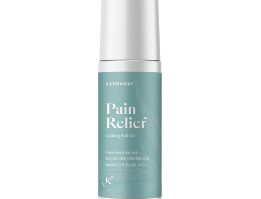 Pain Relief Cooling Roll-On – 600 mg CBD + 300 mg CBG | Kühlende Pflege für Muskeln & Gelenke
