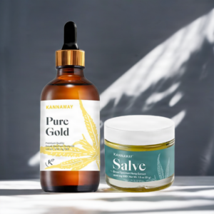 Kannaway Balance Duo Pack – Pure Gold CBD Öl 1000 mg + CBD Salve 1500 mg