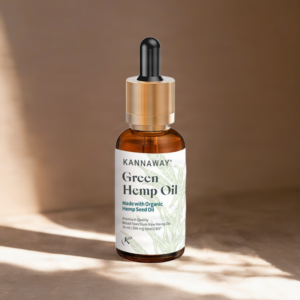 Kannaway Green Hemp Oil – Vollspektrum Hanföl mit 500 mg CBD & CBDA – 30 ml