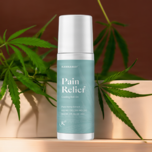Pain Relief Cooling Roll-On 600 mg CBD + 300 mg CBG – Kühlender Roll-On für Muskeln und Gelenke