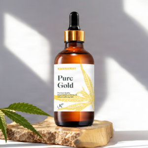 Pure Gold CBD Öl 1000 mg – 120 ml | Premium Hanföl