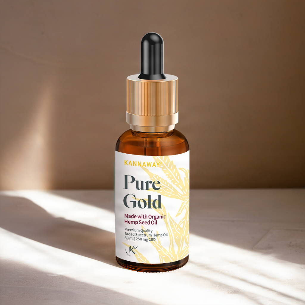 Pure Gold Liquid 250 mg CBD – 30 ml