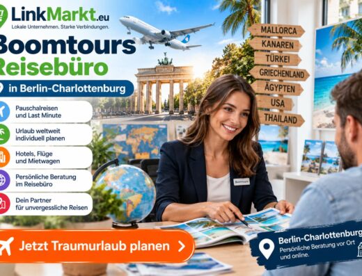 Boomtours – Reisebüro in Berlin-Charlottenburg