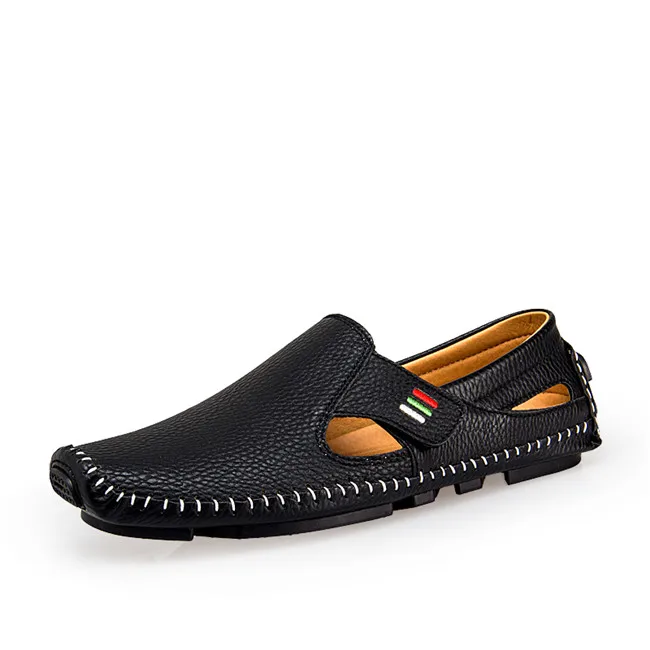 MIXIDELAI Herren-Slipper mit Klettverschluss – Bild 12