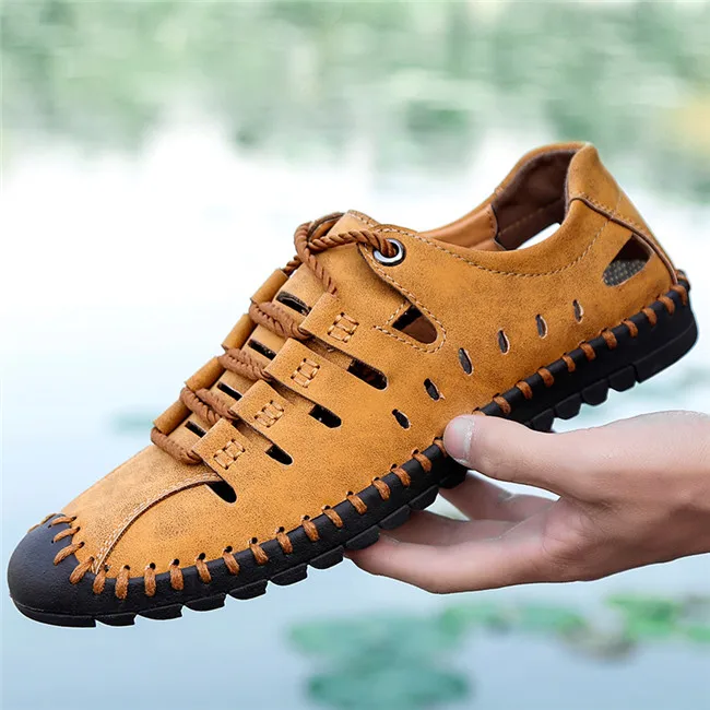 MIXIDELAI Herren-Loafer aus Spaltleder - obrazek 7