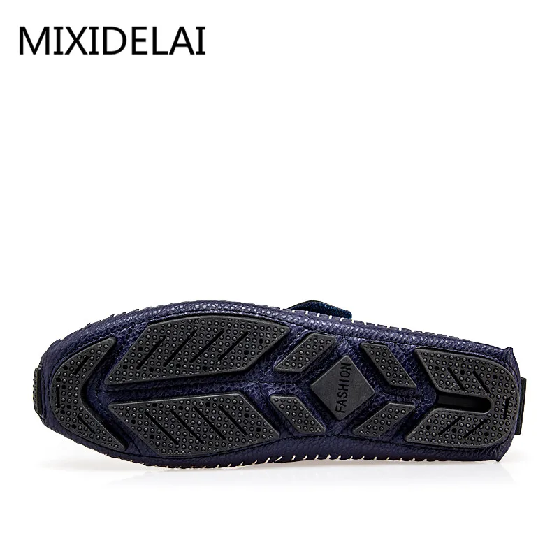 MIXIDELAI Herren-Slipper mit Klettverschluss – Bild 4