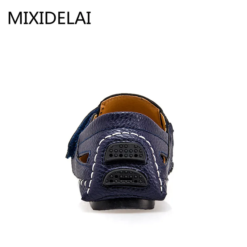 MIXIDELAI Herren-Slipper mit Klettverschluss – Bild 3