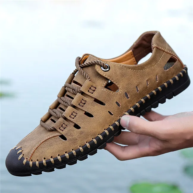 MIXIDELAI Herren-Loafer aus Spaltleder - obrazek 9