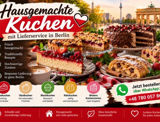 Hausgemachte Kuchen bestellen in Berlin