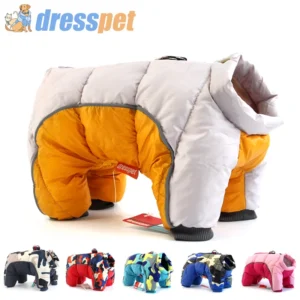 Wasserdichte Winterjacke für kleine und mittelgroße Hunde