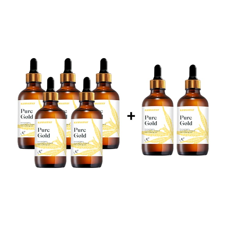 Kannaway Pure Gold 100 mg CBD Hanföl – Originalprodukt