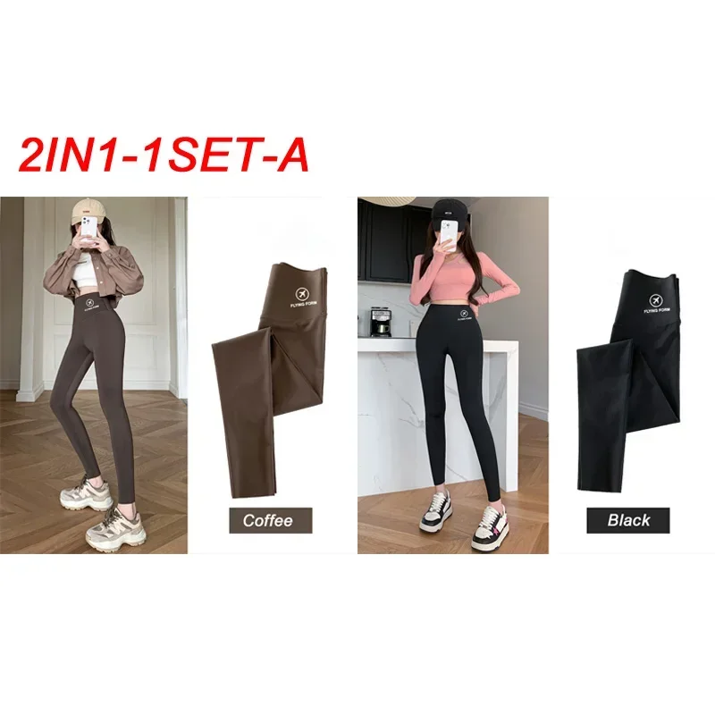 Damen-Leggings – knöchellang für Alltag und Freizeit – Bild 22