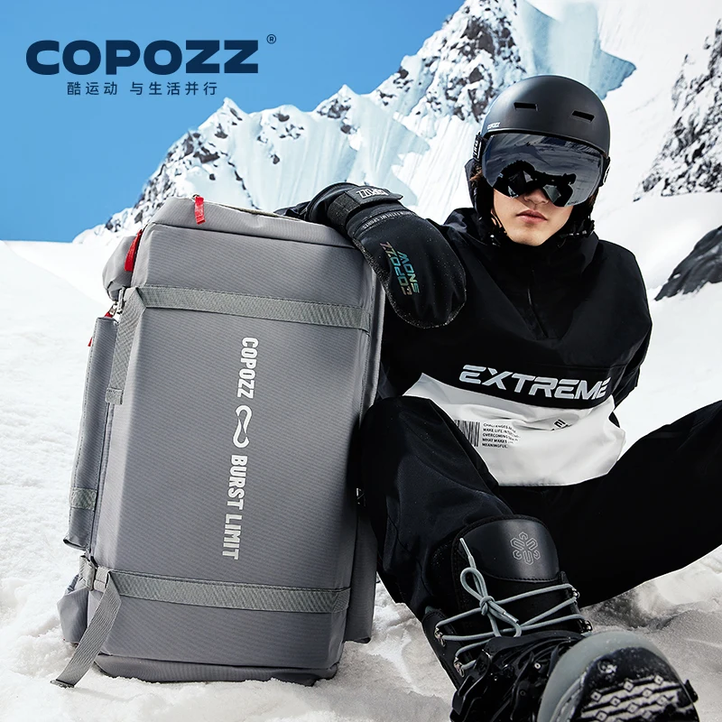 COPOZZ Skischuhtasche 55 Liter als Rucksack – Bild 6