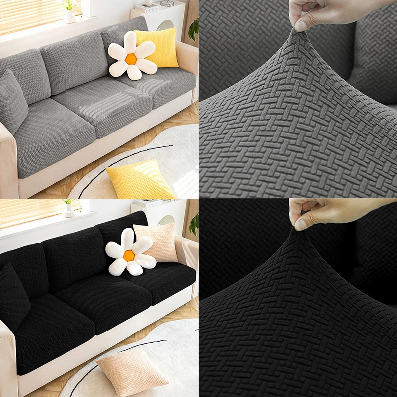 Jacquard-Sofabezug als Schutz für Sitzflächen – Bild 6