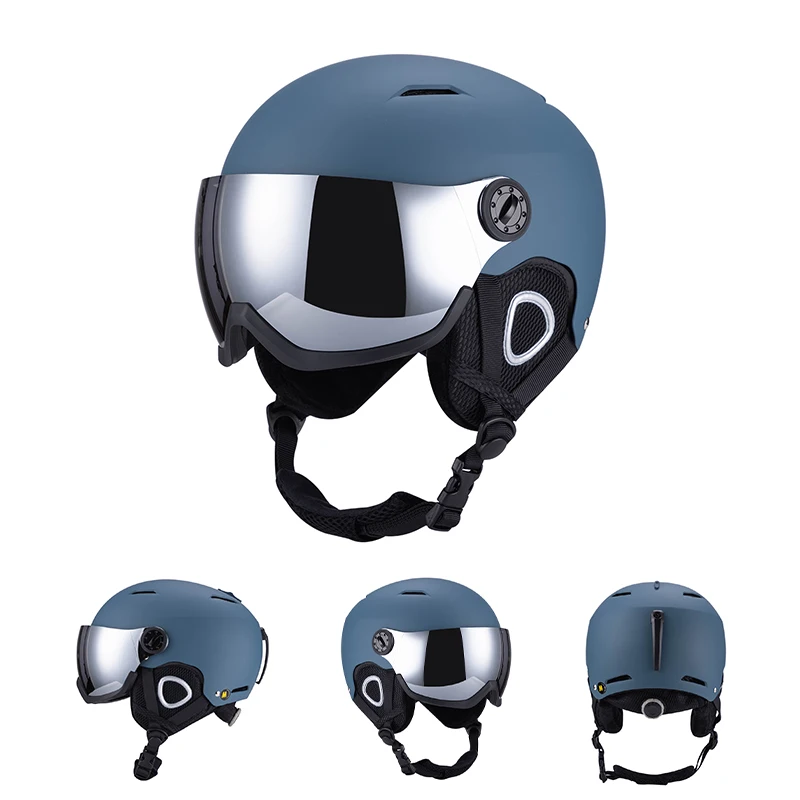 Horntour HT-102G Skihelm mit Visier – Bild 6