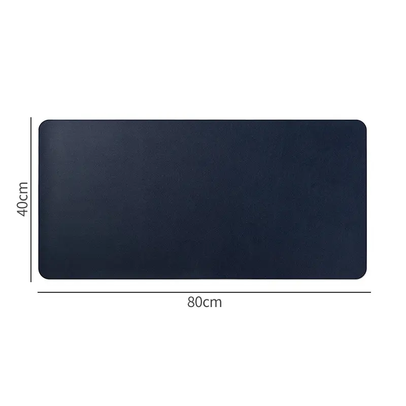 Schreibtischunterlage 70 × 35 cm – XXL Mauspad in Blau - obrazek 6