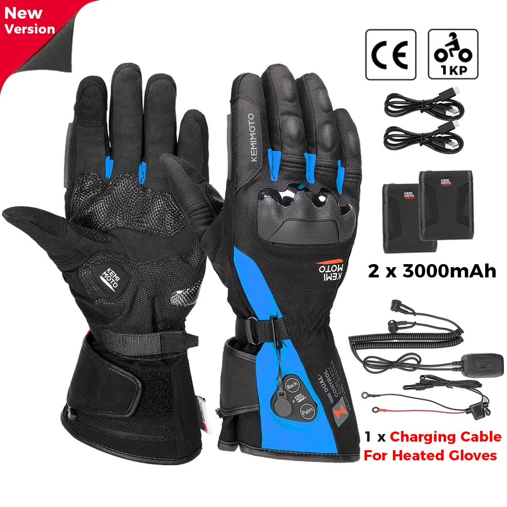 KEMIMOTO beheizbare Winterhandschuhe mit Touchscreen – Bild 13